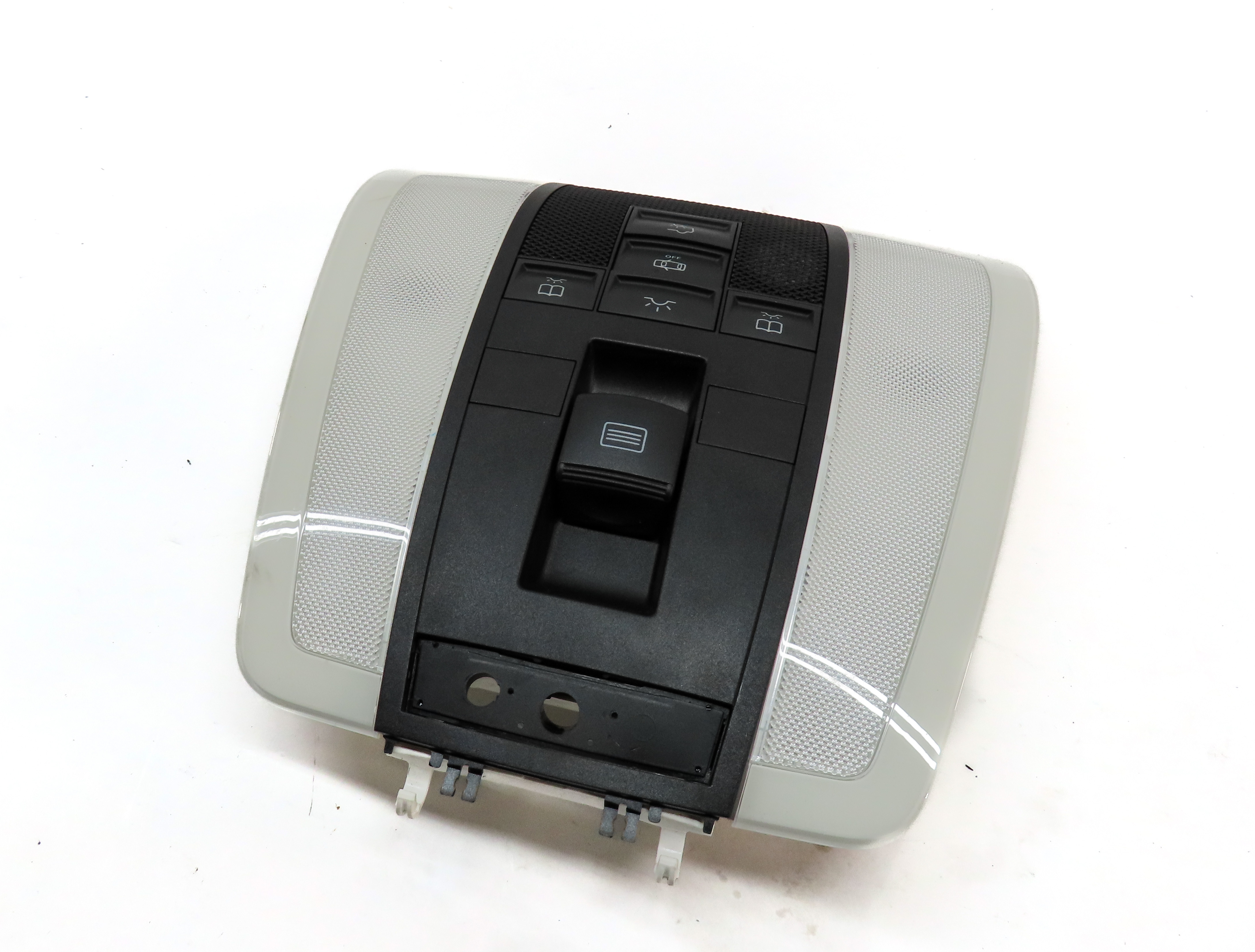 2012 MERCEDES C300 (W204) FRONT CENTER ROOF PRIMARY DOMELIGHT DOME LIGHT (BLACK) — exact item pictured